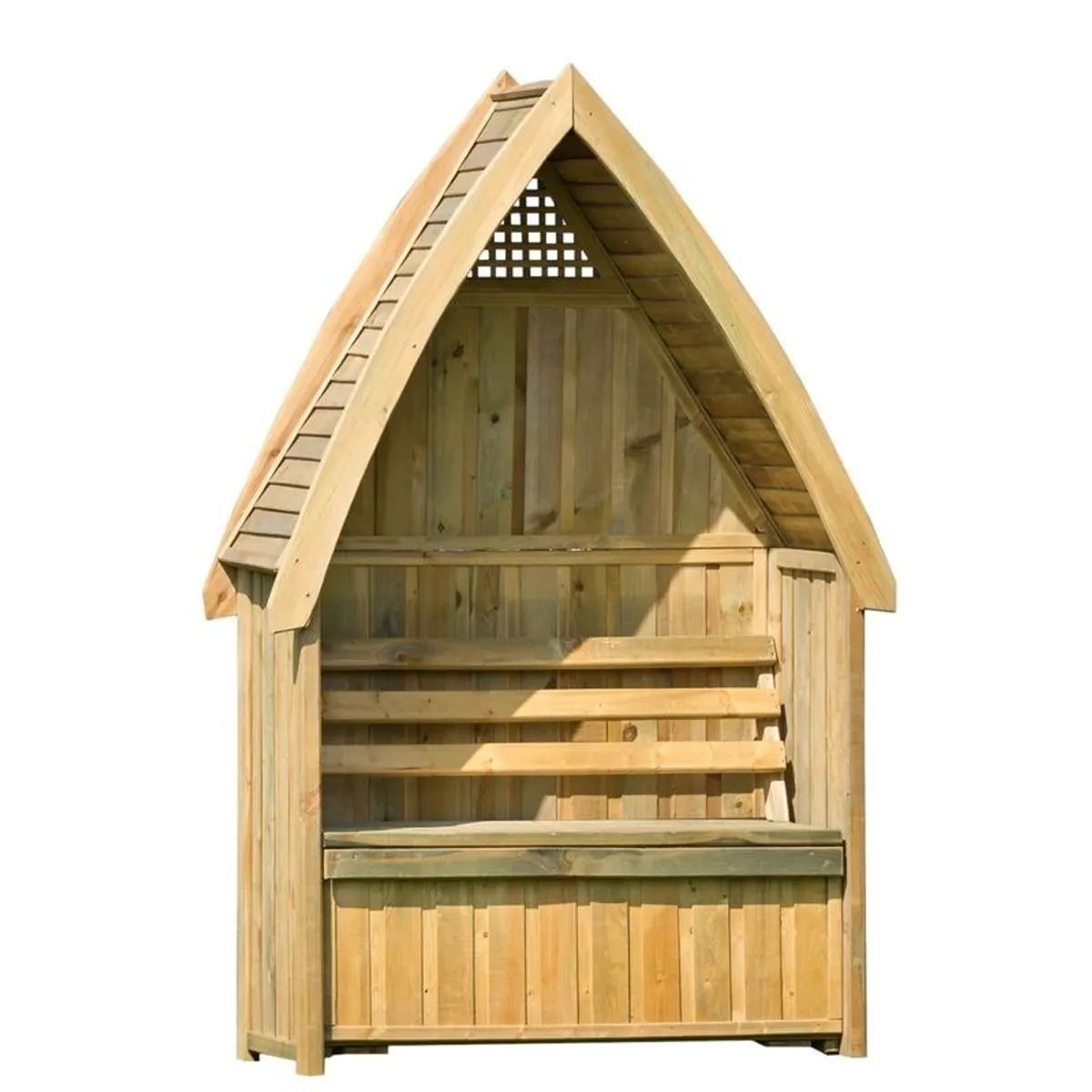 garden arbour seat in perfect condition - Image 2
