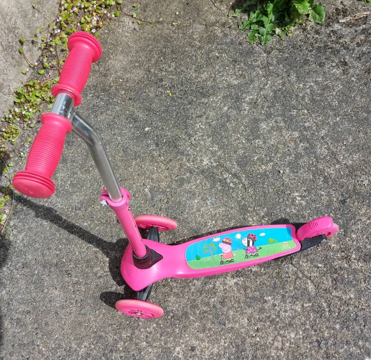 Peppa pig scooter