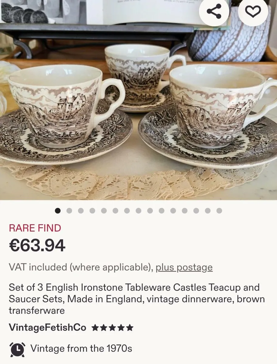 Ironstone tableware - Image 1
