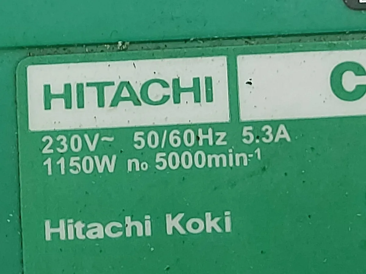 Hitachi Circular Saw, Model C 7U, working perfect - Image 3