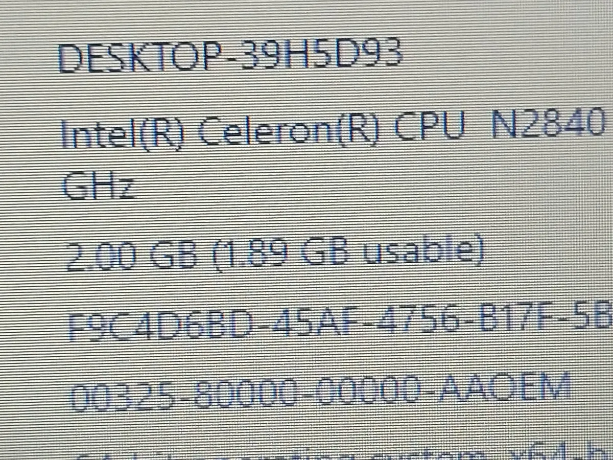 HP Stream Laptop, Model 13-co55sa, 2GB Ram, 32GB - Image 4
