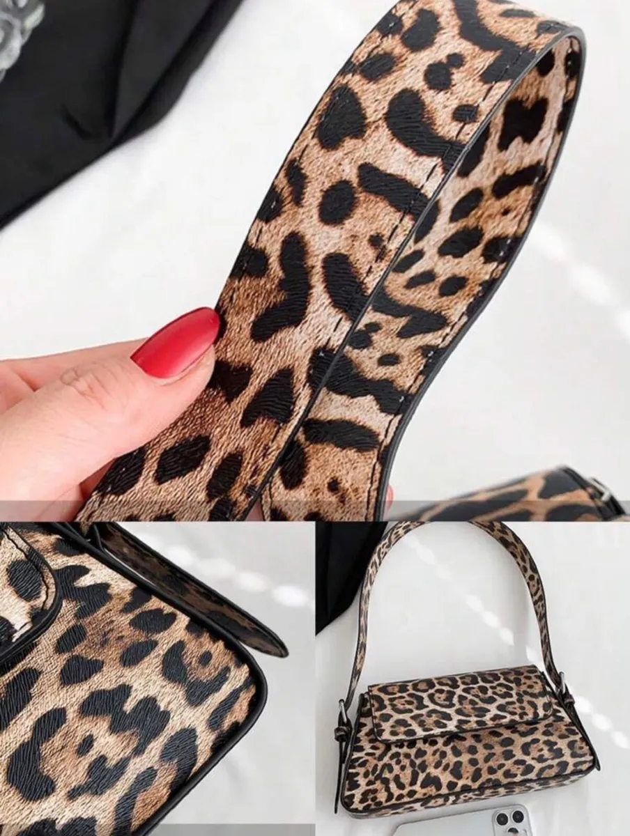 NEW Leopard Print Crossbody bag SHEIN - Image 3