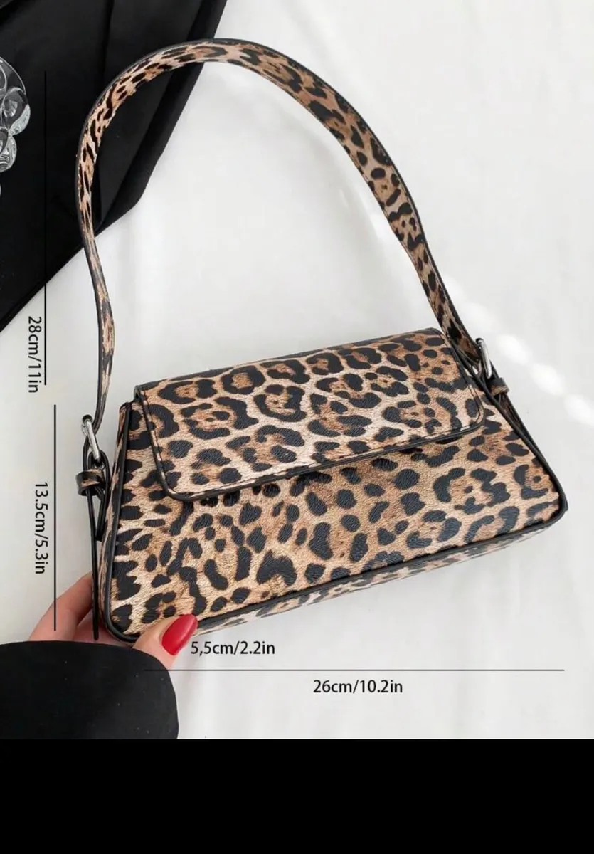NEW Leopard Print Crossbody bag SHEIN - Image 4