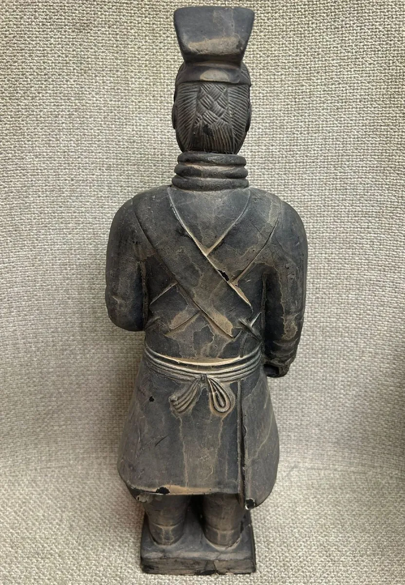 16 Inch Chinese Terracotta Civil General Warrior - Image 2