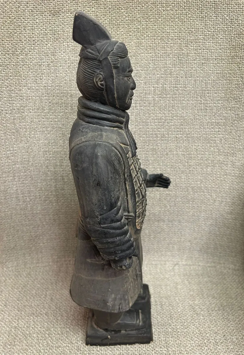 16 Inch Chinese Terracotta Civil General Warrior - Image 4