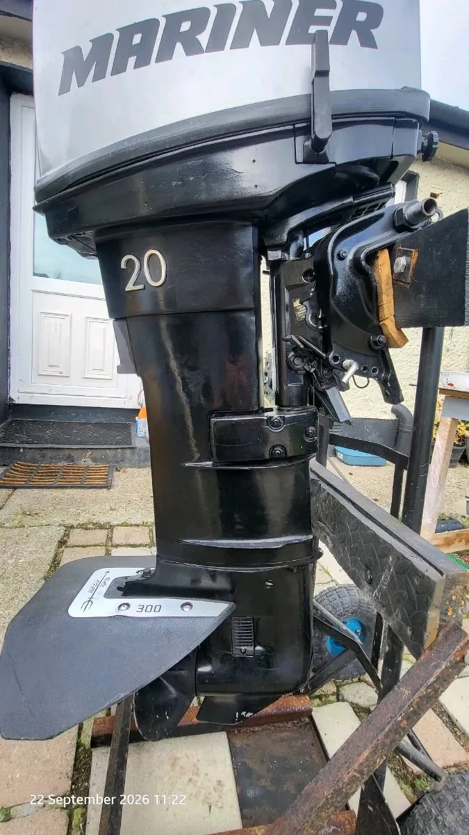 Mercury marnier 20hp 2st outboard - Image 1