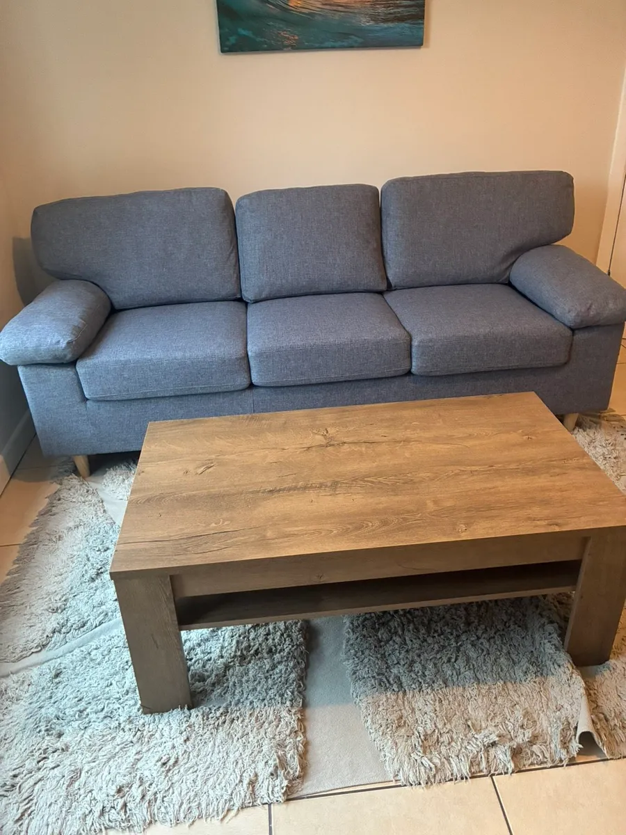New sofa and coffee table for sale in Raheen Limer