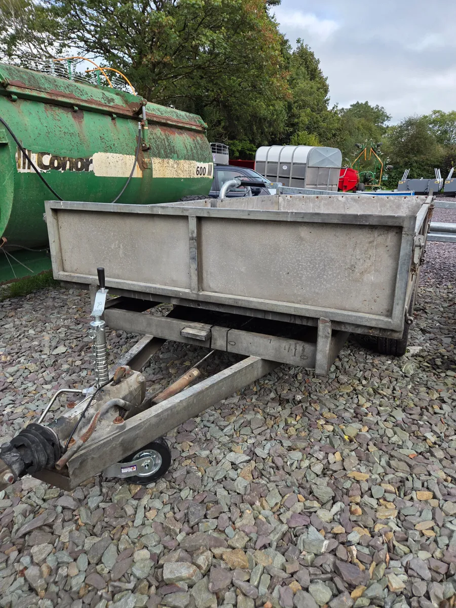 Cronin 12ft tri axle flatbed trailer - Image 2