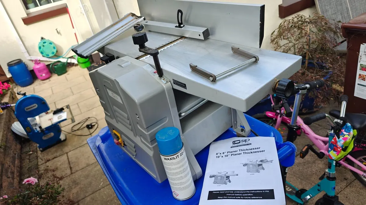 SIP 8" Planer Thicknesser - Image 3