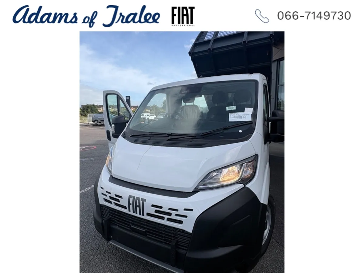 Fiat Ducato Tipper Truck direct from Factory - Image 3