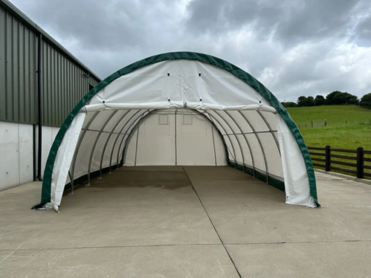 New 20ft Dome Storage Shelter **Online Auction** - Image 3