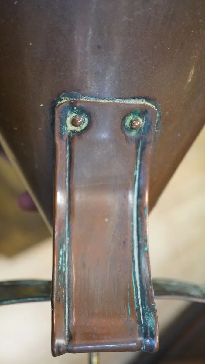 Victorian Copper & Brass Cider Funnel - Image 4