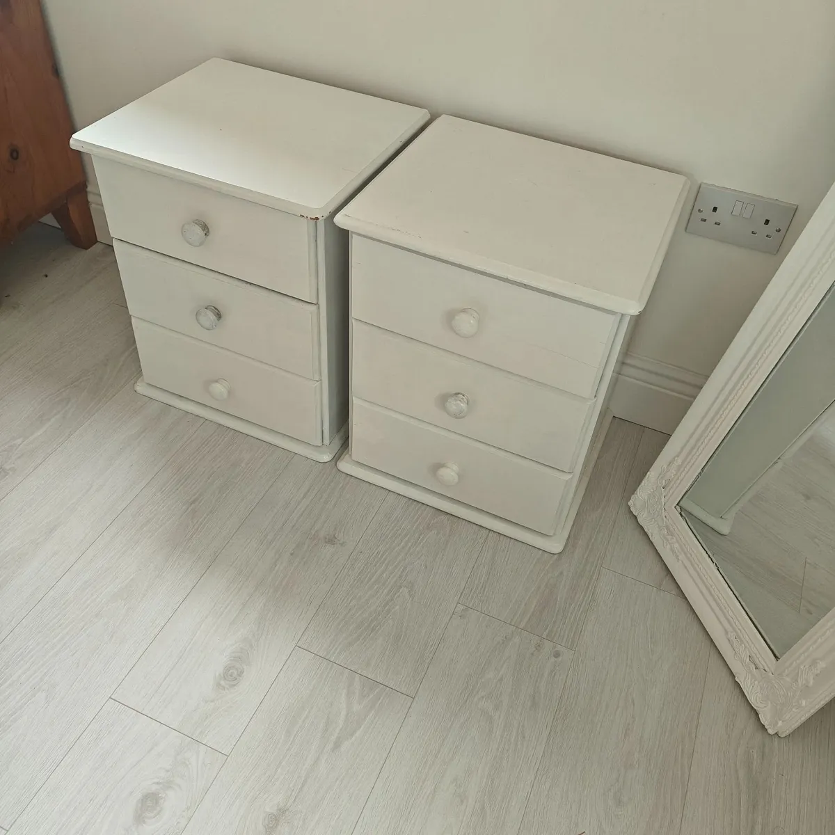Bed side lockers - Image 1