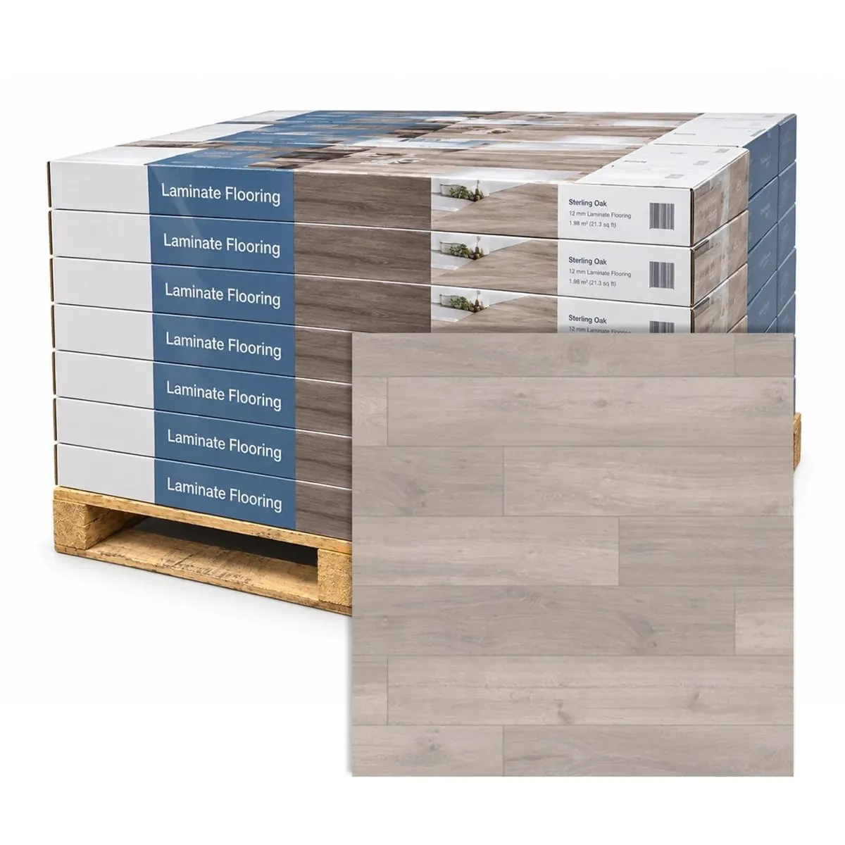 Flooring At Bathshack Rockford 12mm Pallet Deal - Image 1