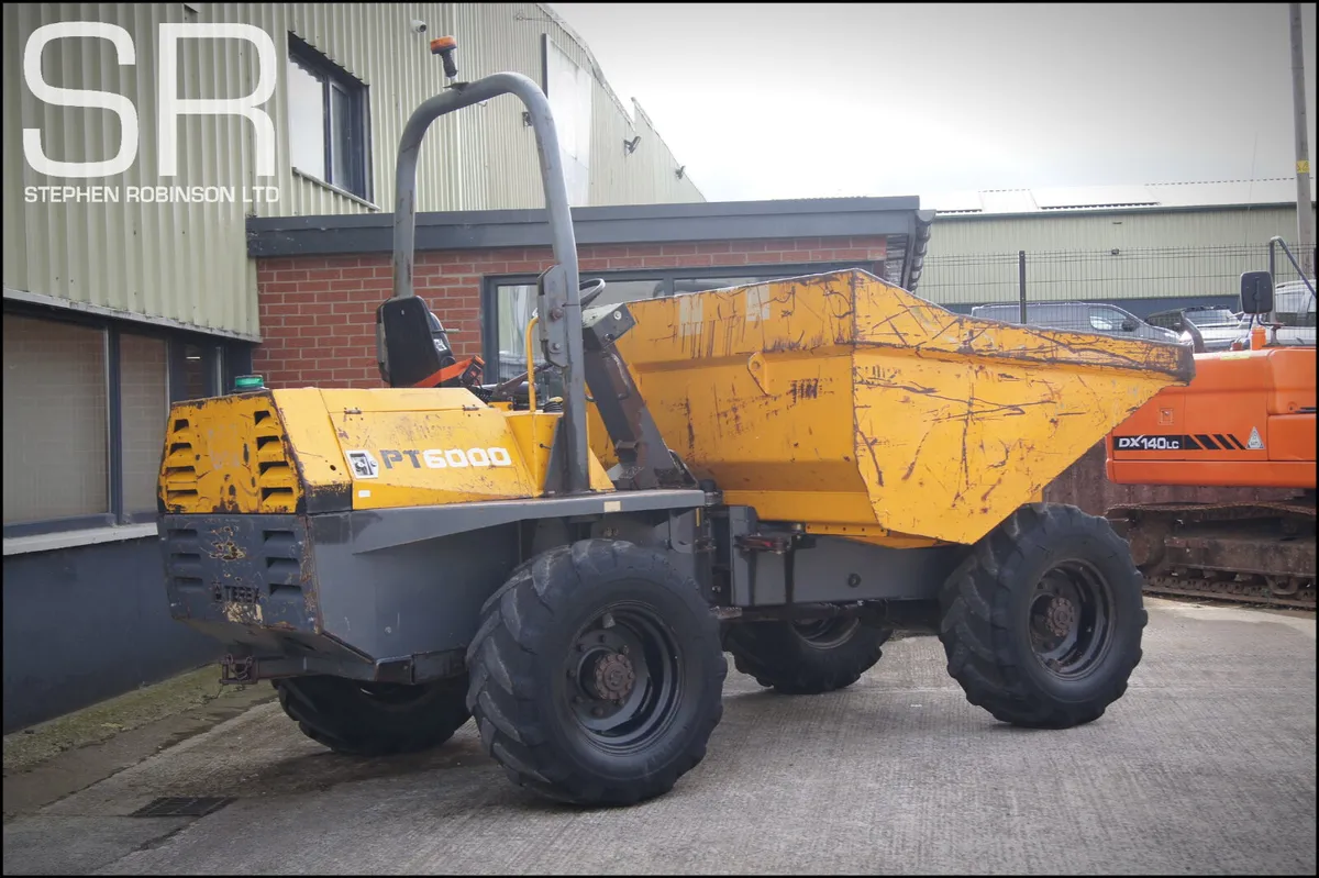 2008 Terex PT6000 6 Ton Dumper - Image 3