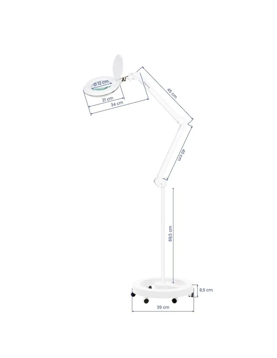 Elegante 6031 magnifying lamp with 60 SMD 3D LEDs, - Image 2