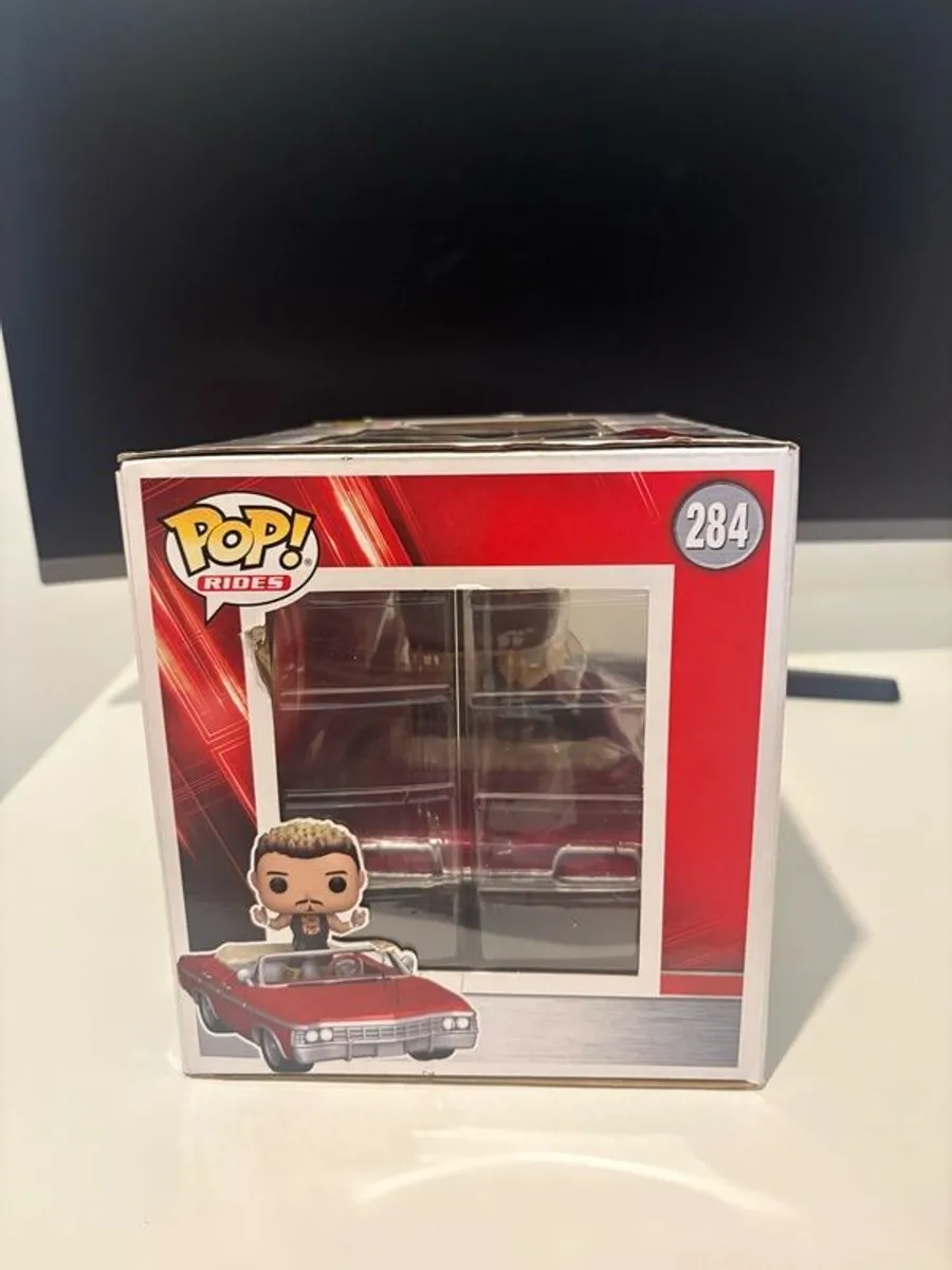 Eddie guerrero Funko pop with low rider - Image 3