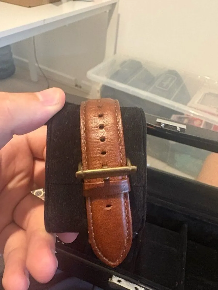 Micheal lord leather strap watch - Image 2