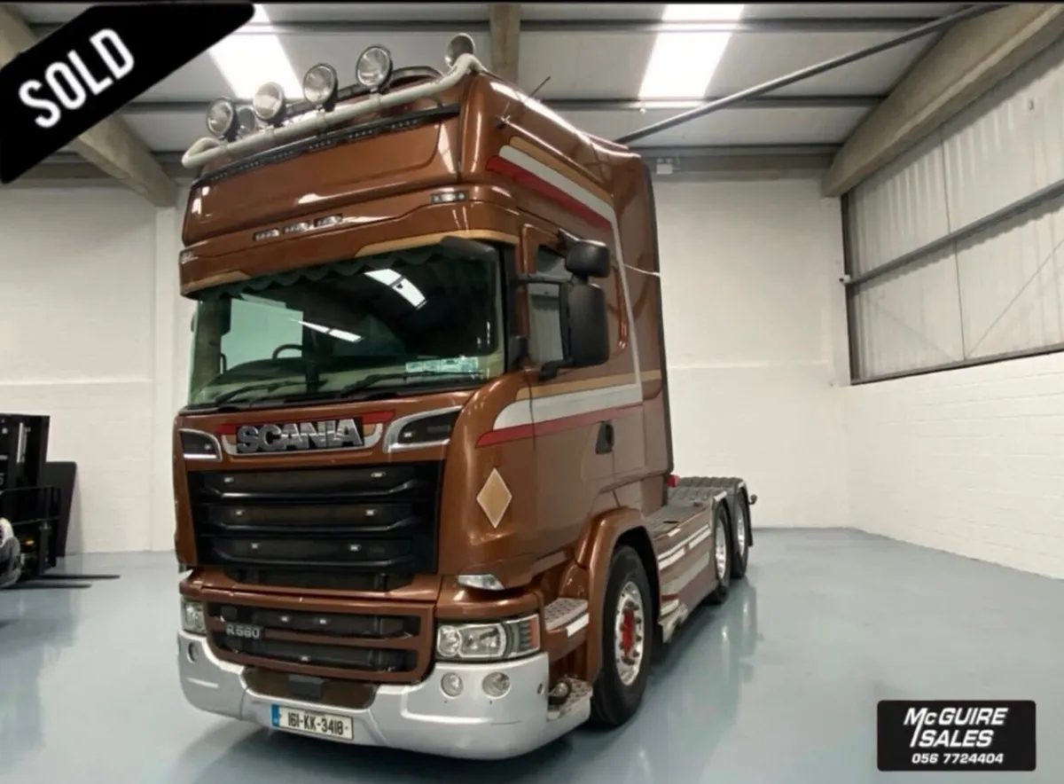 2016 Scania R580 Double Drive - Image 1