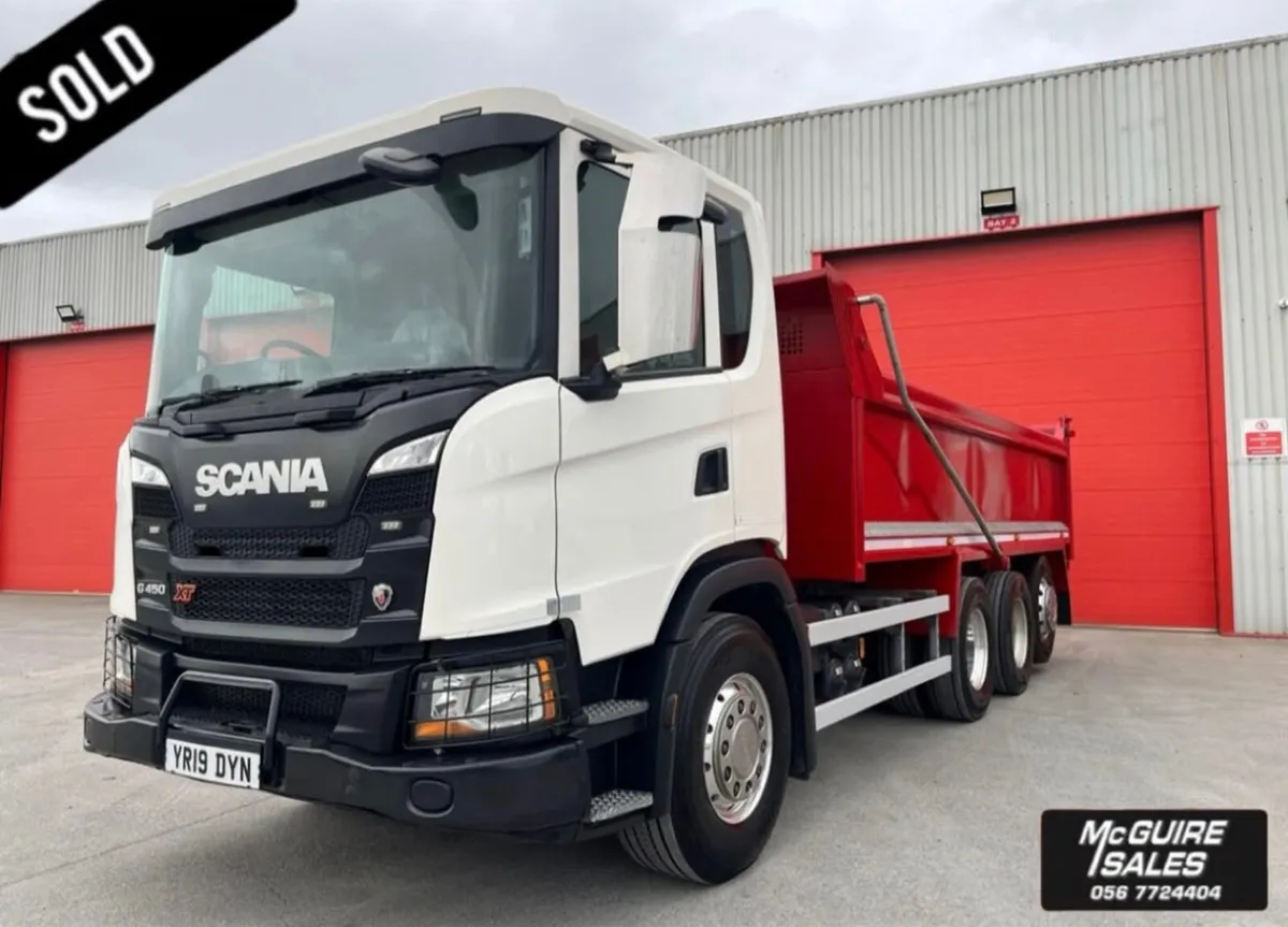 2019 (191) Scania G450 XT 8x4 - Image 1
