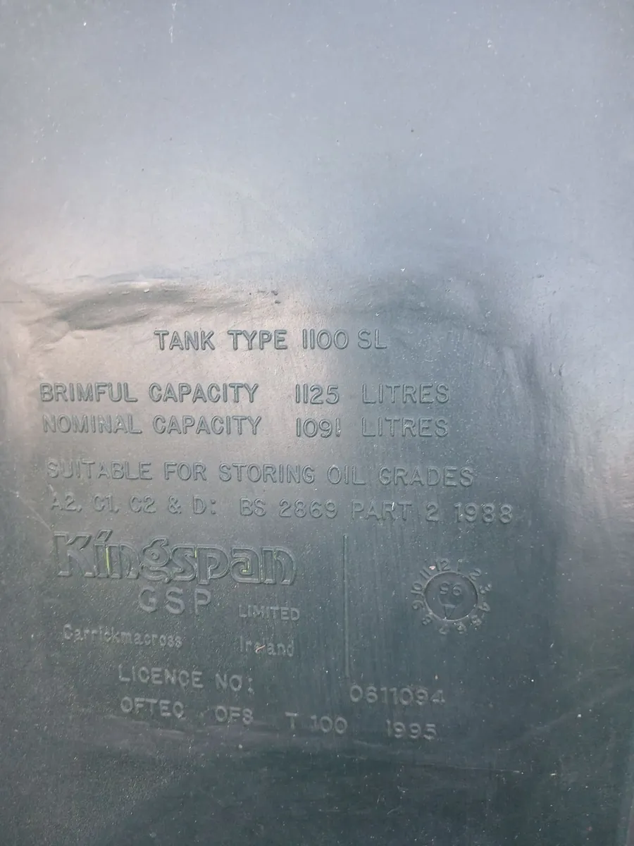 Oil tank 1100 liters - Image 3