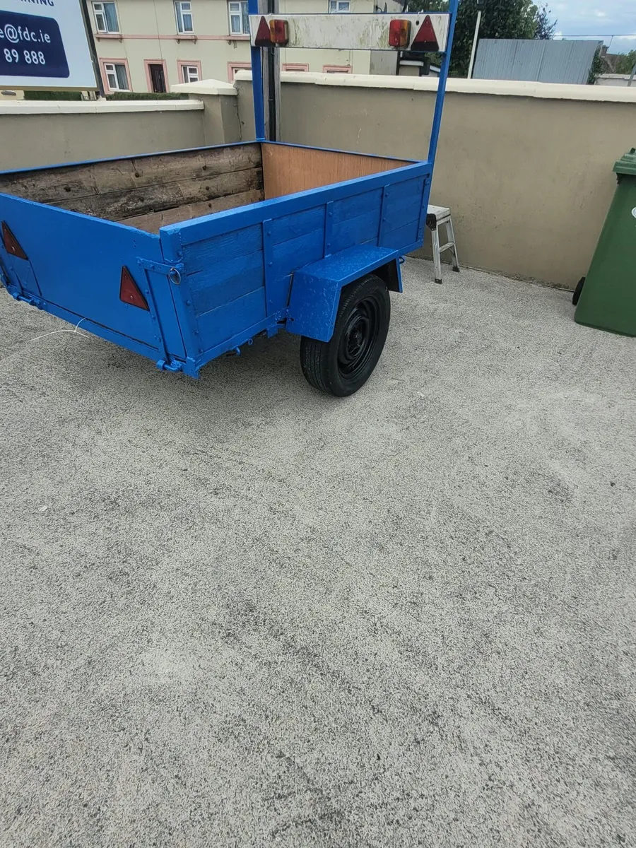 6x4 single axel trailer - Image 4