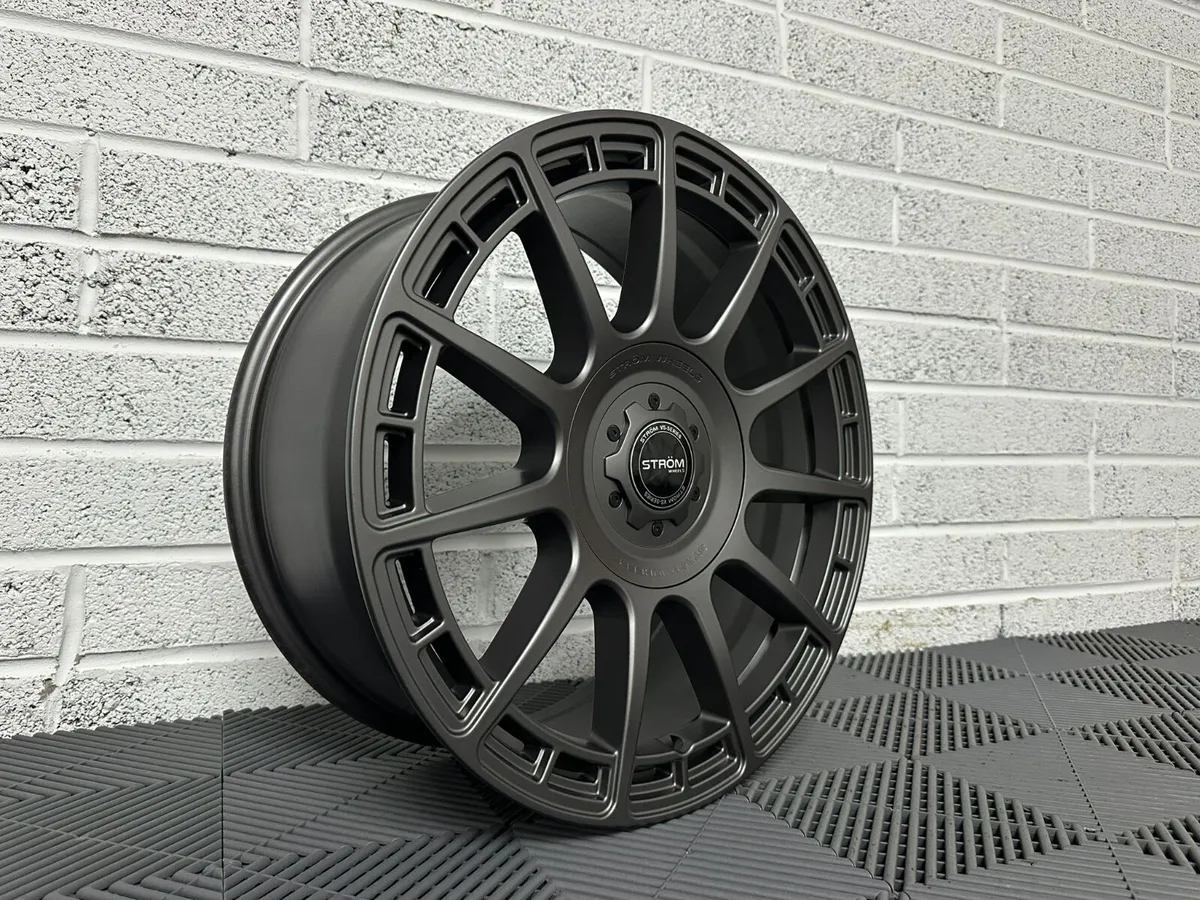 18 19" Inch F11 Strom Alloys 5x108 Ford Connect - Image 4