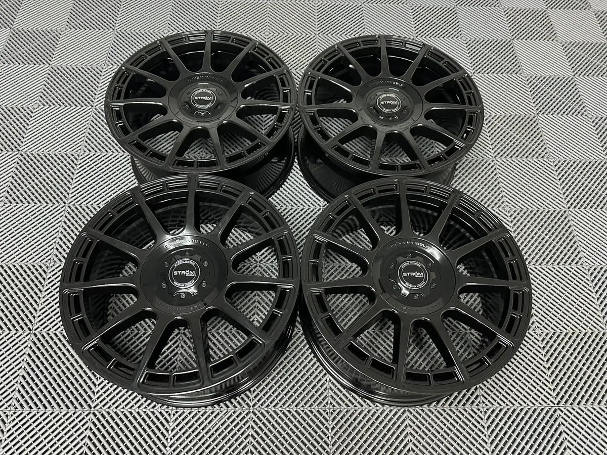 18 19" Inch F11 Strom Alloys 5x108 Ford Connect - Image 3