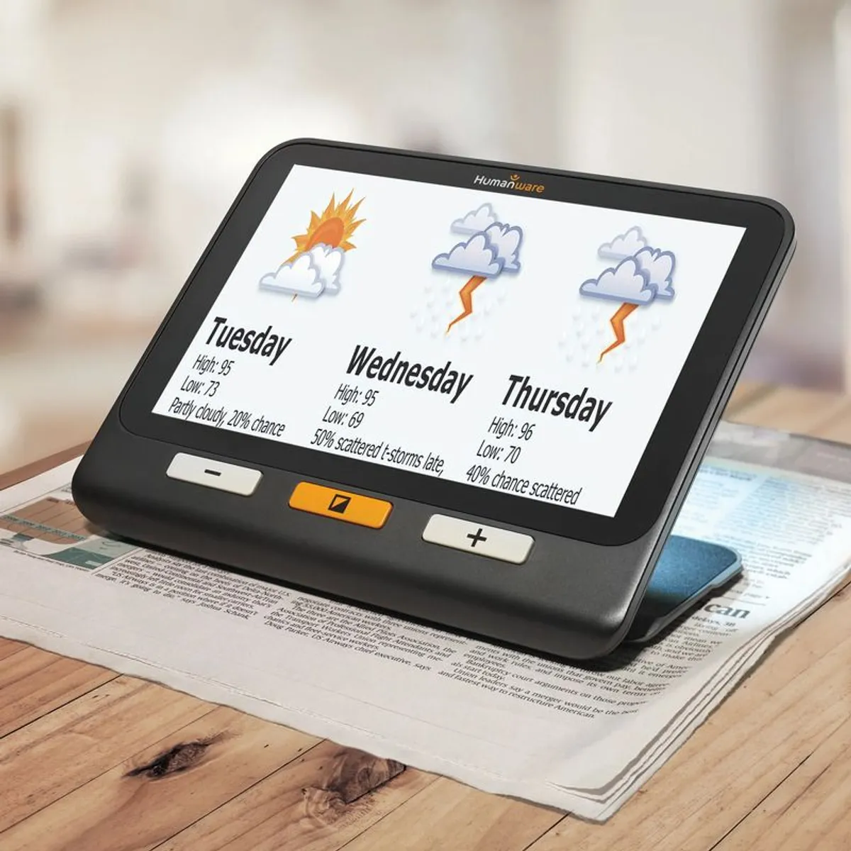 Humanware Explorer 8 Handheld digital Electronic Magnifier - Image 1