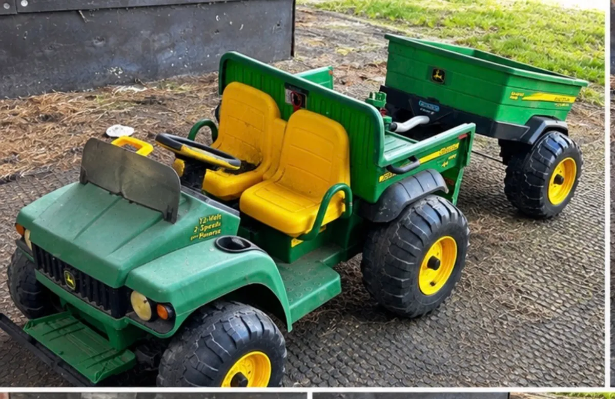 John deer gator 12V  Ride on - Image 2