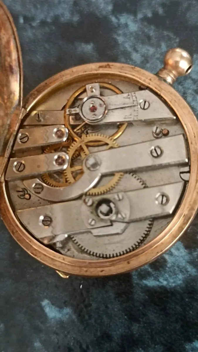 Russian imperial gold pocket watch - Image 4