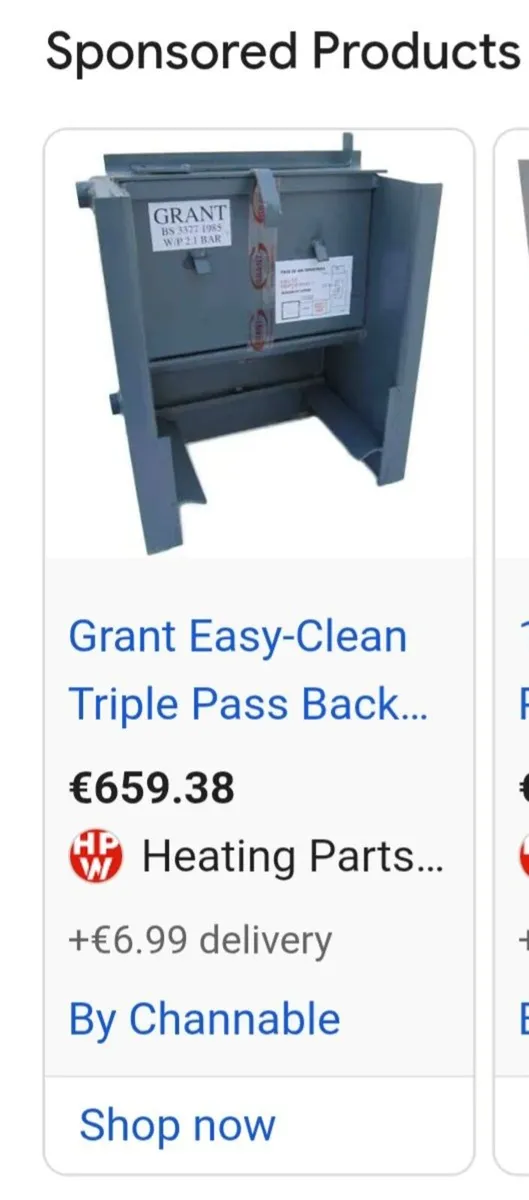 18" triple pass Back boiler - Image 2