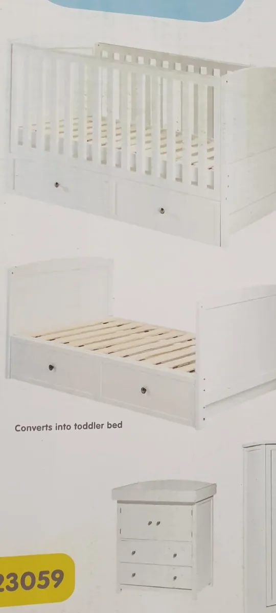Nursery Cot Bed - Image 2