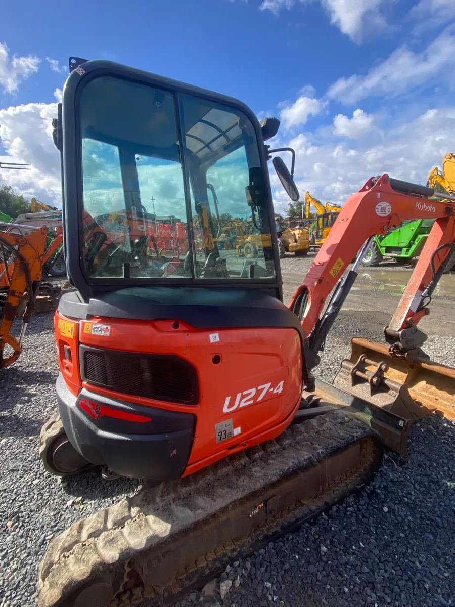 Kubota U27-4 2018 - Image 3