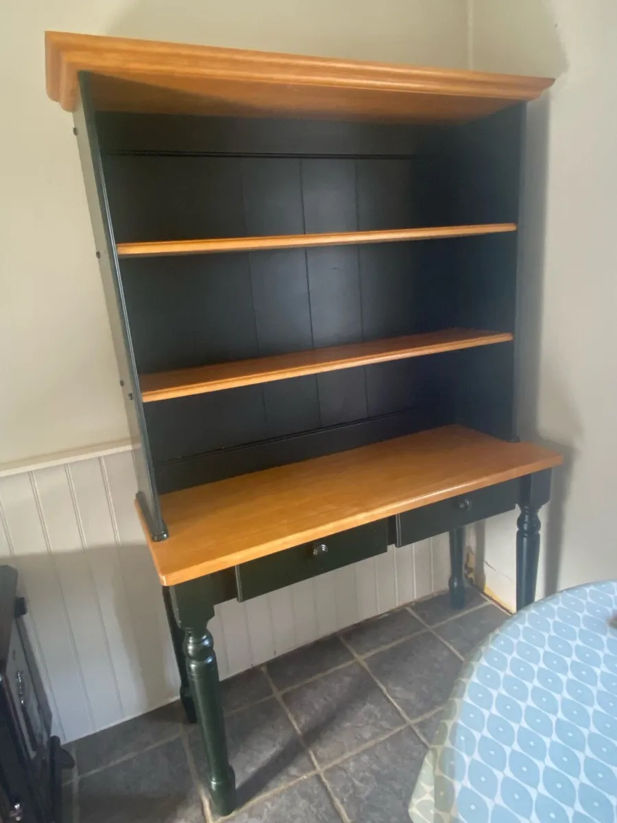 Two Seater & Large Kitchen Dresser - Image 2