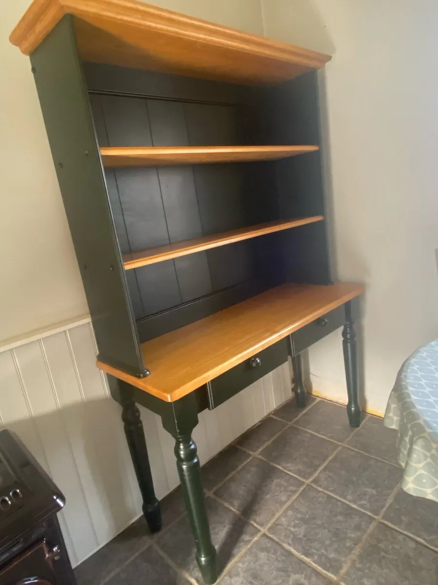 Two Seater & Large Kitchen Dresser - Image 3