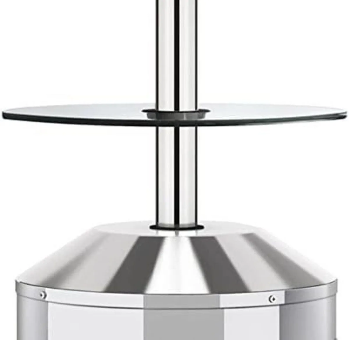 46,000 BTU Propane Patio Heater with Wheels - Image 4