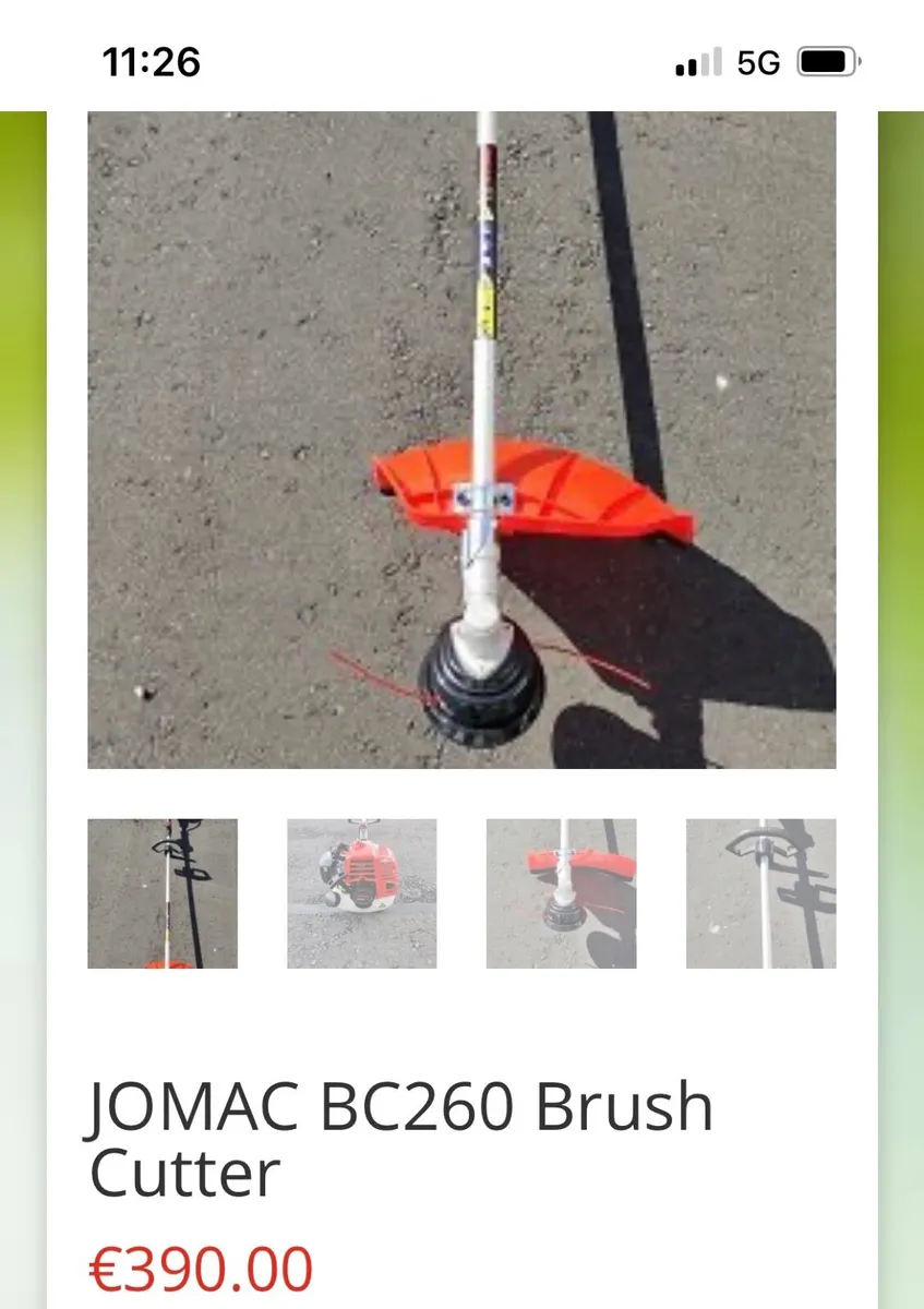 Jomac bc260 strimmer - Image 1