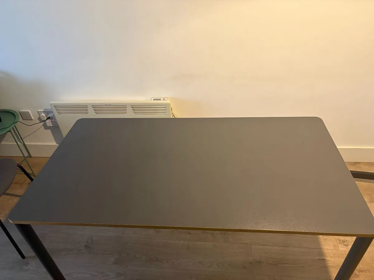 Dining Table + 2 Benches - Good Condition - Image 2