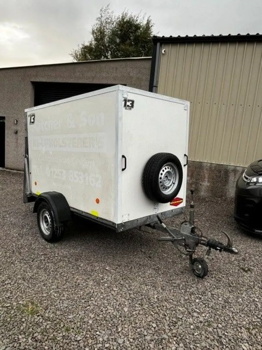 Boxkmann box trailer (8x4x5) - Image 1