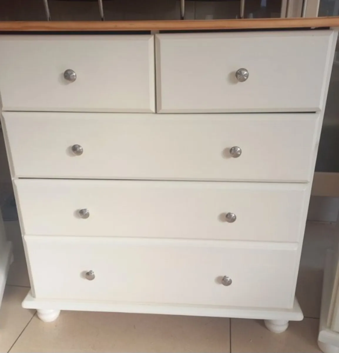 Chest of drawers and 2 matching lockers - Image 3