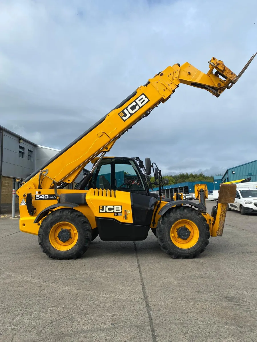 2018 JCB 540-180 18M TELESCOPIC FORKLIFT - Image 4