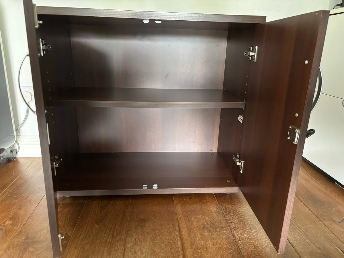 Dark oak cabinet - Image 2