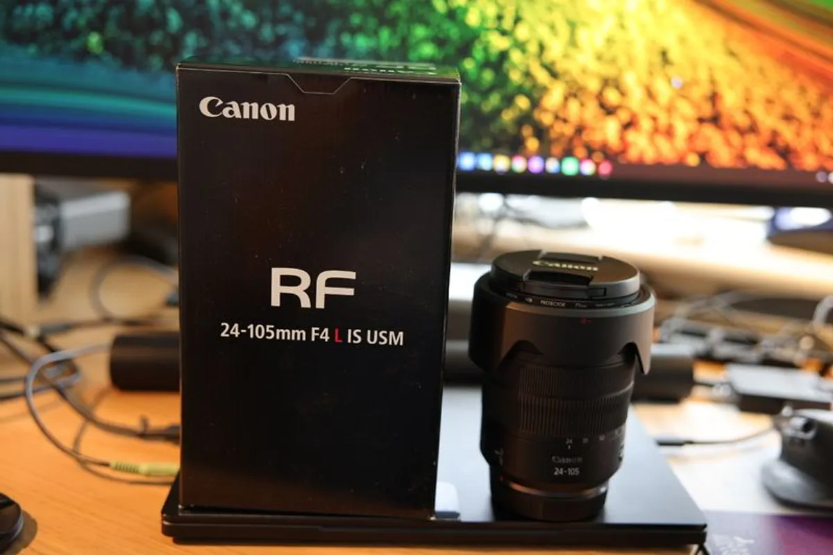 Canon RF 24 - 105mm F4 Lens for sale - Image 1