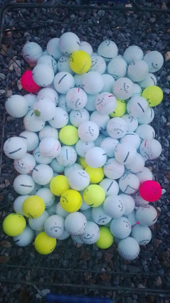 JJ'S CORK GOLF BALLS - CALLAWAY SUPERSOFTS - Image 1