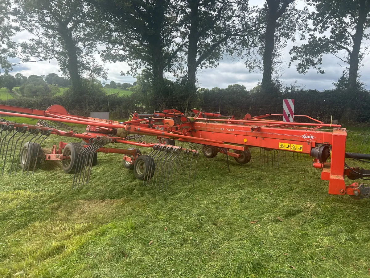Kuhn GA7301 rake - Image 2