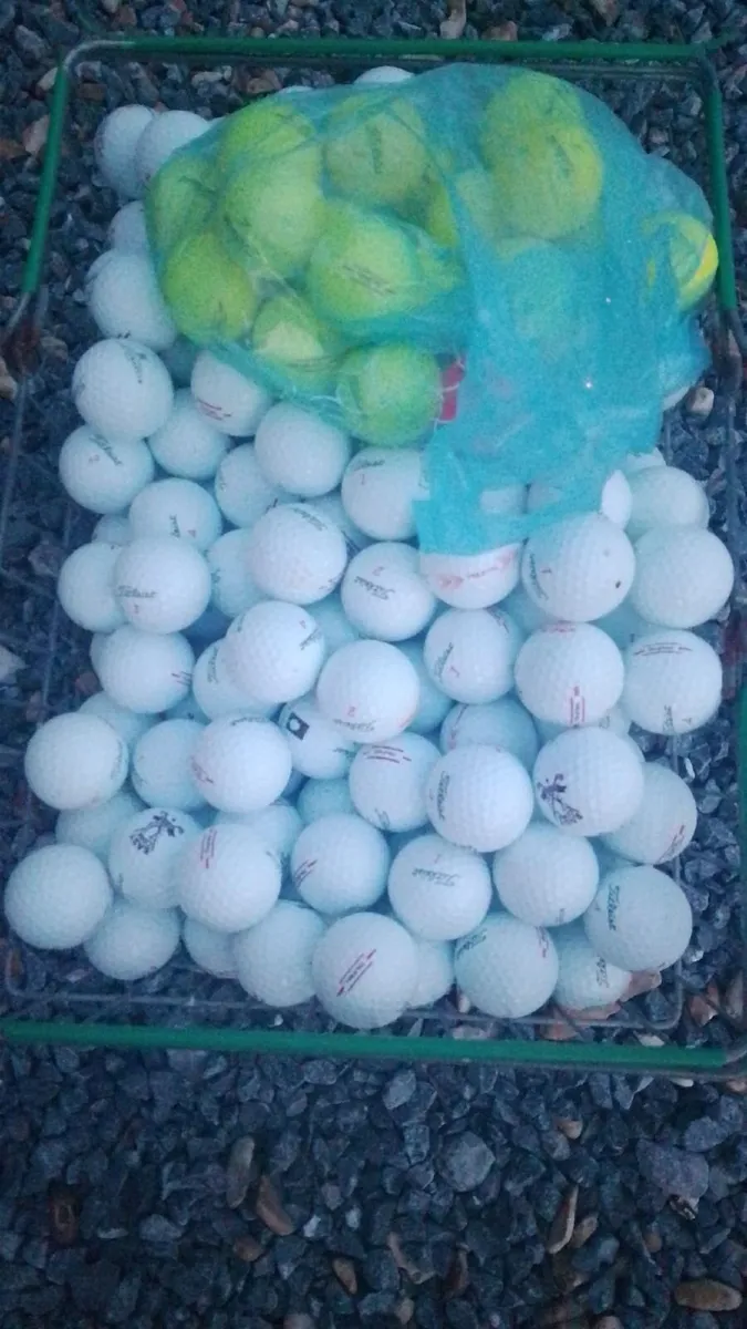 JJ'S CORK GOLF BALLS - TITLEIST TRUFEELS - Image 1
