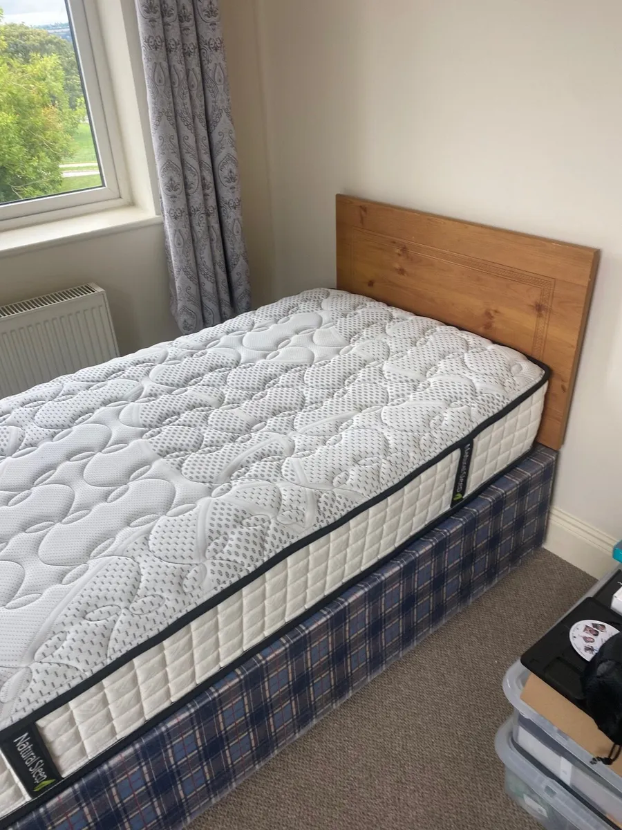 Bed and Mattress - Image 1