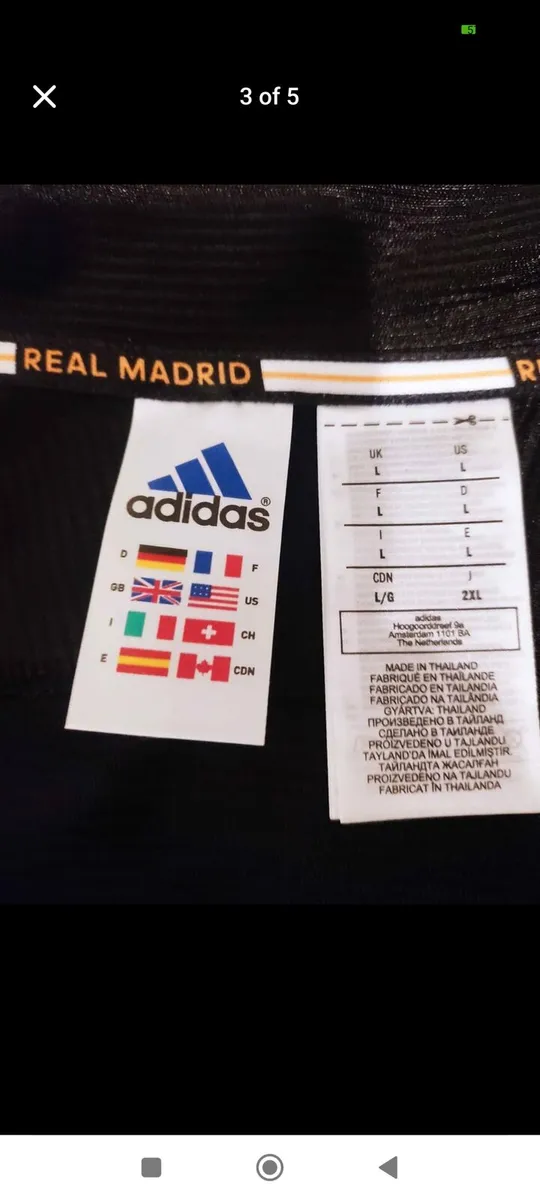 Real Madrid retro jersey - Image 2