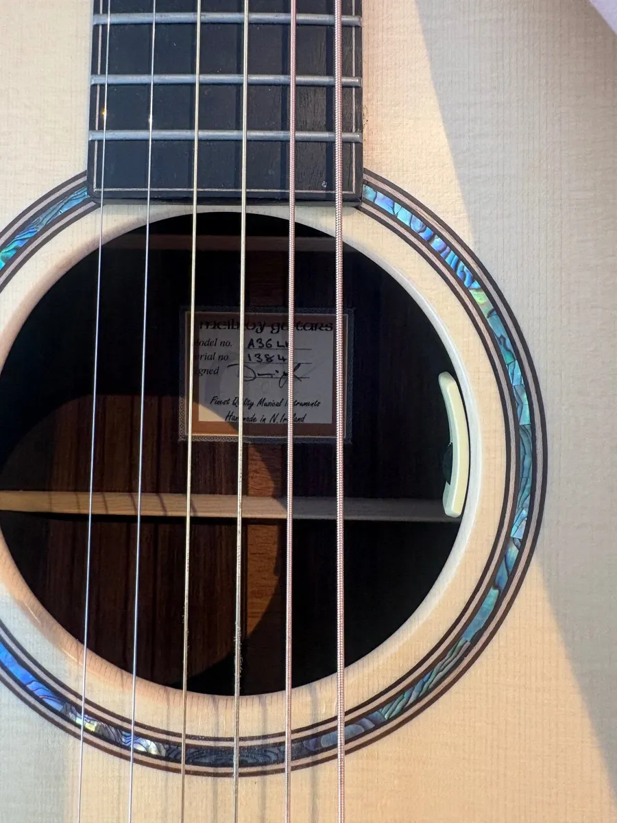 Mcilroy Left Handed Guitar - Image 2